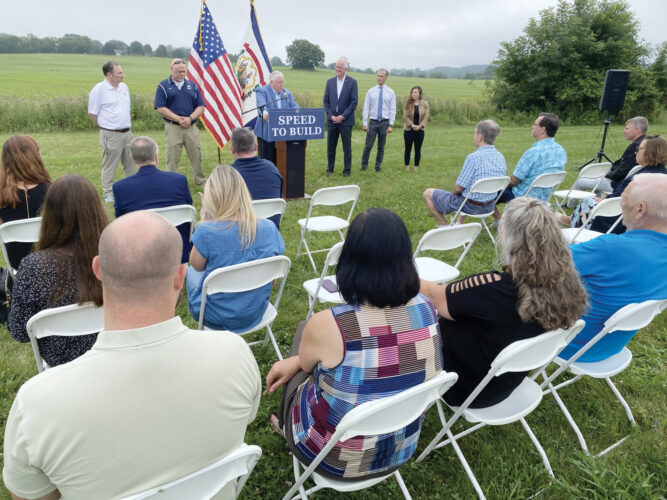 Morrisey announces development funding
